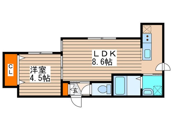 Ｂａｌｂｏｎｉ表参道の物件間取画像